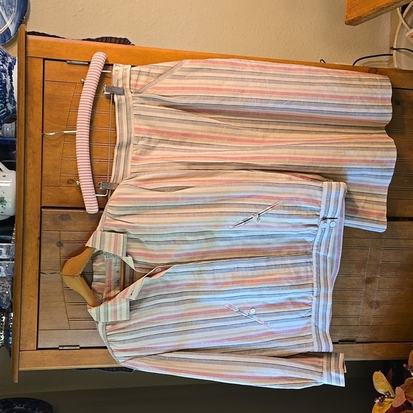 Vintage Liz Claiborne 2 Piece Top & Skirt - Picture 1 of 12